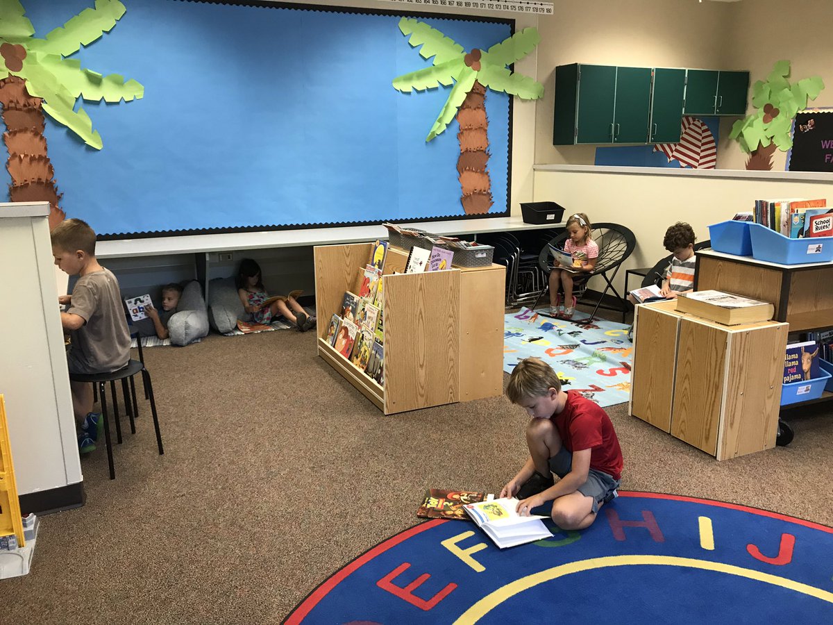 Finding comfy spots to read