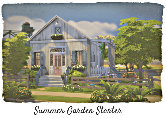 LilRedRidingSim's tweet photo. 🌸🍃#Sims4 Starter Cottage for #SimSummer built as a "fixer-upper" for a freelancer who wants to garden ... #ShowUsYourBuilds @SimsCreatorsCom @EAhelp @TheSims Hope you guys get to use it for your sims just starting out in life (#WillowCreek!) 🌸🍃https://t.co/oCpgUyiMZi https://t.co/XfhTsa75Ie