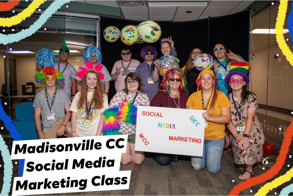 ksimons0003's tweet photo. Kicking off our Social Media Marketing class tonight!! I am going to love this class! #MCCForward Thank you to @ccdinnerstogo @magicmikelive @ginamungerphotography @madisonvillecc https://t.co/scj3dIGyhn