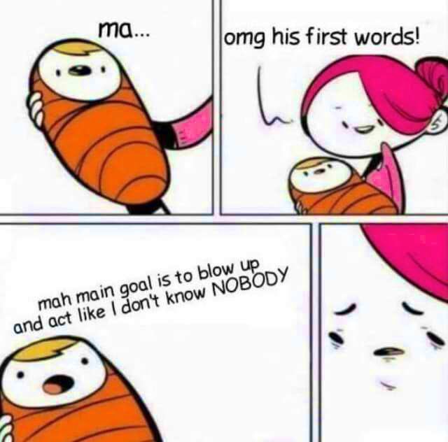 JODYHiGHROLLER's tweet photo. BABY’S FiRST WORDS ... https://t.co/kkJb6uvV13
