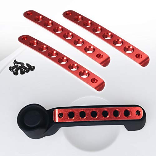 menadesk's tweet image. #Automotive #3PCSSet #Aluminum #Amazon #Brushed Partsam 3PCS/Set Brushed Aluminum Side Door Grab Handle Knobs Inserts Cover Trim w/Black Screws Compatible with Jeep Wrangler JK 2 Door Handle Pull 2007-2018 (Red Color): Price: $12.09 ***Partsam Door Grab… xkoop.com/partsam-3pcs-s…