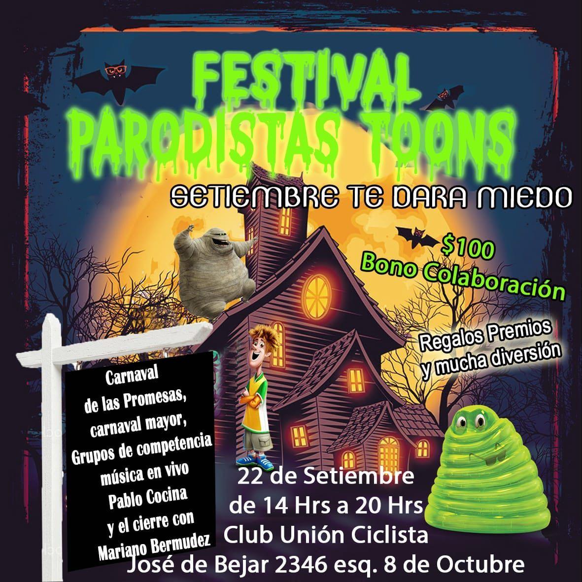 plateademomo's tweet photo. Festival #parodistas #toons 
#promesas2020 https://t.co/2xzNINGAmI
