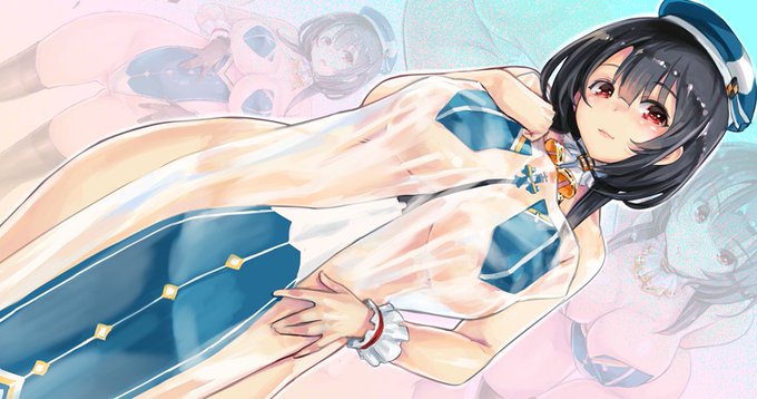今更ながら渋に投稿～
『高雄さん水着(カッティングシート水着)と艦これ水着まとめ』
⇒🎨ピクシブに投稿しました
https://t.co/IDoP650iqi 