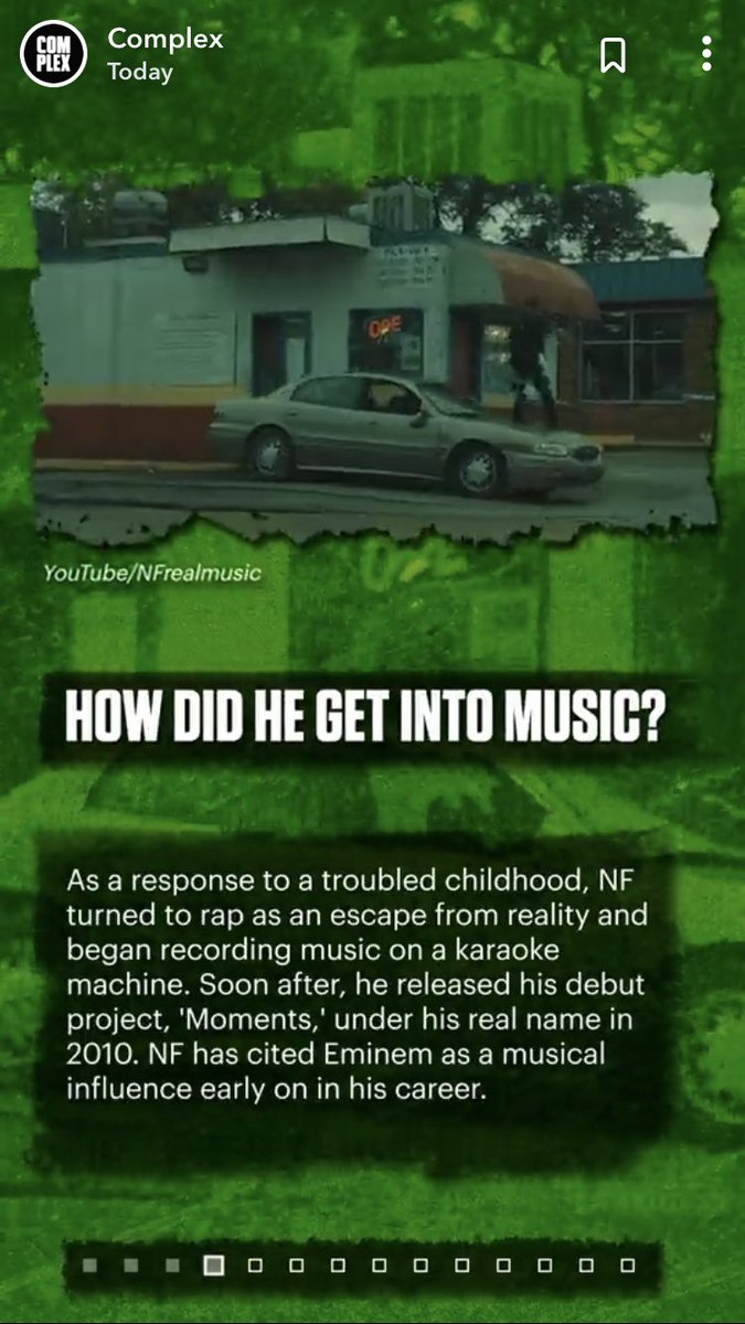 nfrealmusicfan's tweet photo. .@Complex did a well written story about Nate on Snapchat. Here were some of my favorite slides. https://t.co/RXaUzOylut