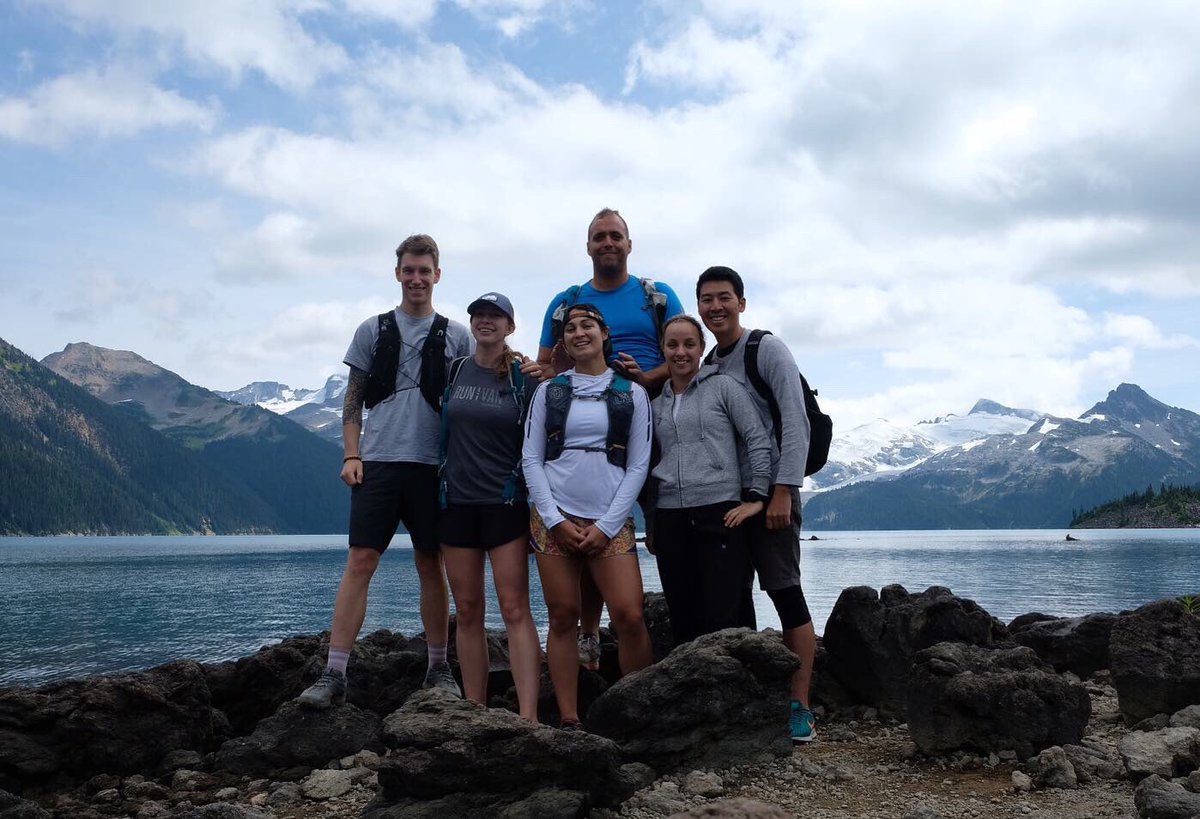 Monday mornings at Garibaldi Lake!