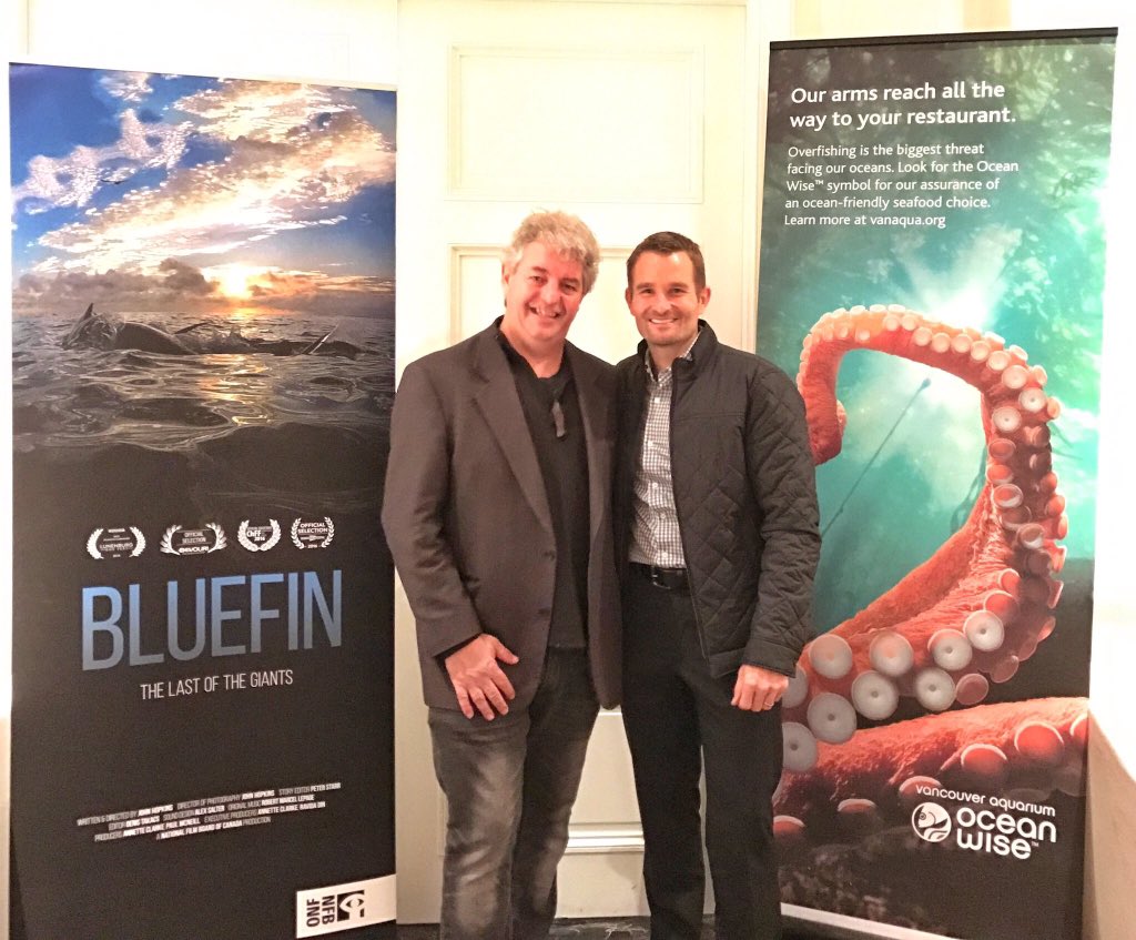 BluefinDoc's tweet photo. PEI based Tuna-buyer-turned-tuna butcherJason Tompkins has opened #Canada’s first tuna slaughterhouse. He’s carving up #endangered, skinny, starving, fatless & mercury prone #Bluefin breeders. CBC reports the federal & #PEI gov’ts gave Tompkins $360,000 to build it. #BluefinDoc https://t.co/f8Cxw7tUF1