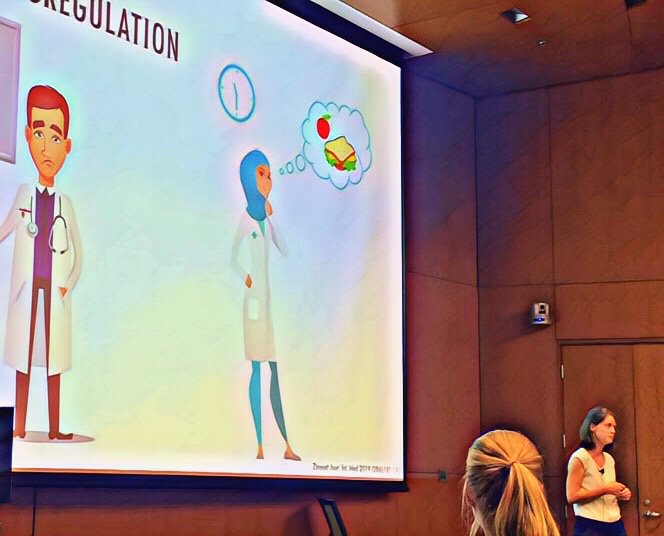 gradydoctor's tweet photo. This slide in Anna Coronata's winning #EmoryMSTC lecture was NOT lost on me. Showing an image that reflects our diverse population (in a NON #DEI talk) made my heart soar. It's the little things, man. Love our students.๐๐พ @EmoryMedicine #iseeyou #EmoryDEI #BSTMode https://t.co/81VDV0c5KI