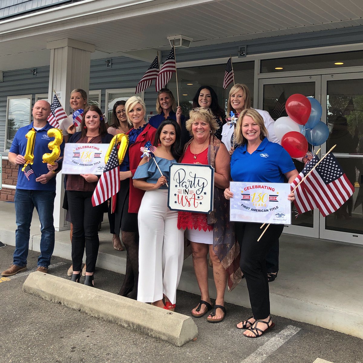 renefabre's tweet photo. Happy Birthday, First American Title! Wonderful sales meeting this morning in South Tacoma with my people celebrating 130 years young!

#firstampierce #Washington #southsoundproud #titleinsurance #workwiththebest #mytribe #ourpnwlife #ilovelocal https://t.co/qCpxxYMzj1