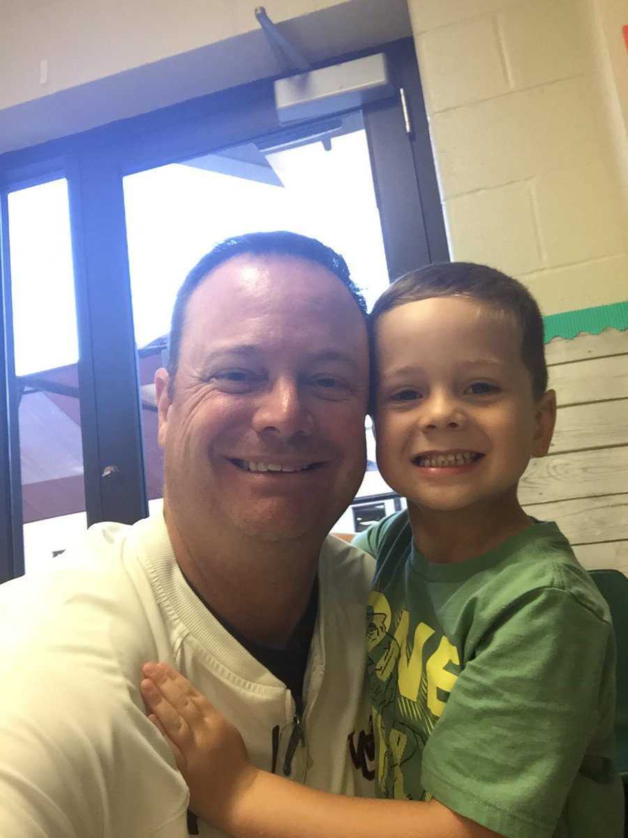 Here are my first day of school pix!  Lucky man to call these two mine. Blessed!