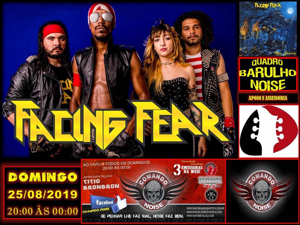 PROGRAMA COMANDO NOISE  Domingo ao Vivo -  20:00 h às 00:00 h.
skatemetalold.com
radioalternativarock.com
radiobaixadasantista.com.br