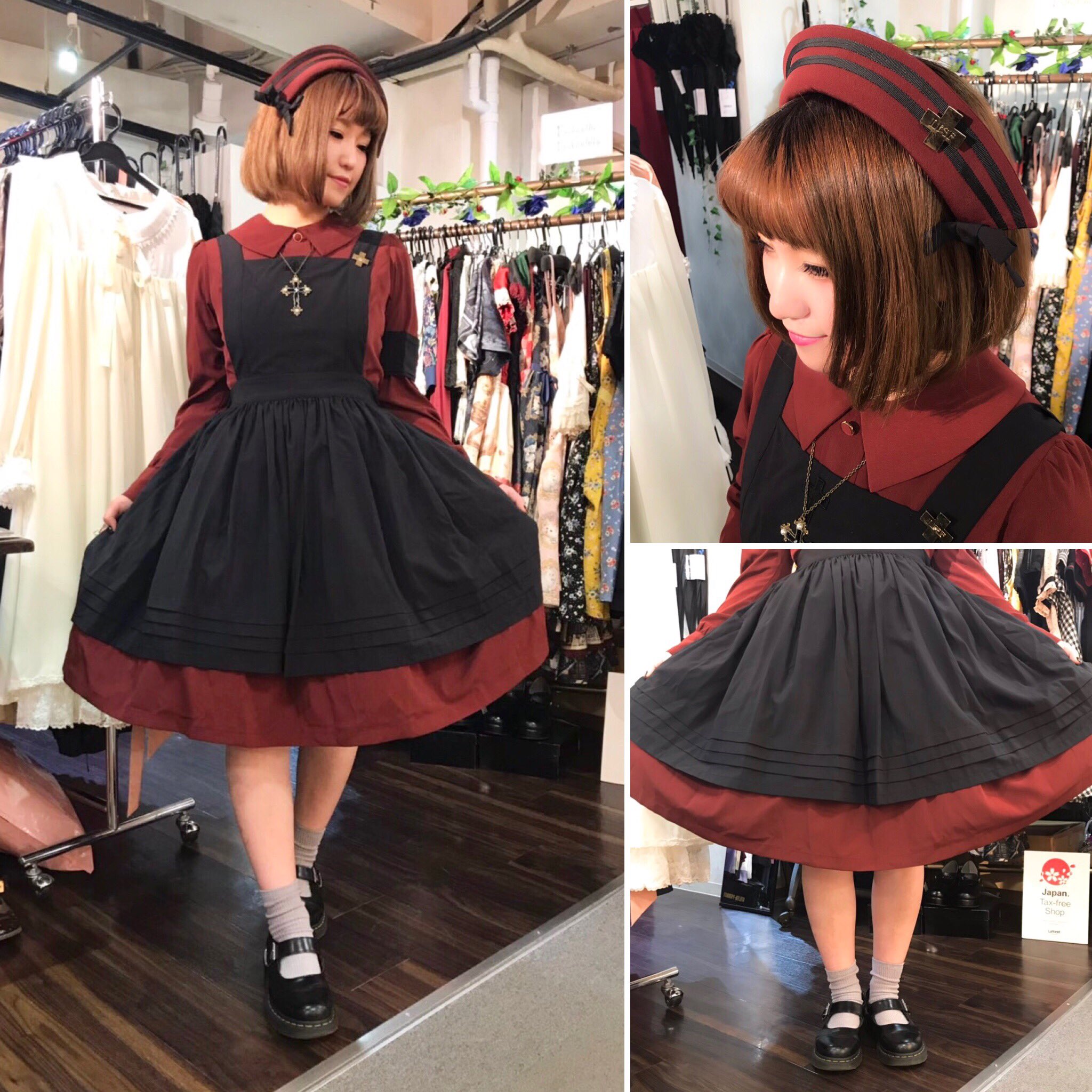 LIEF セイントエステルエプロンワンピース+カチューシャ-