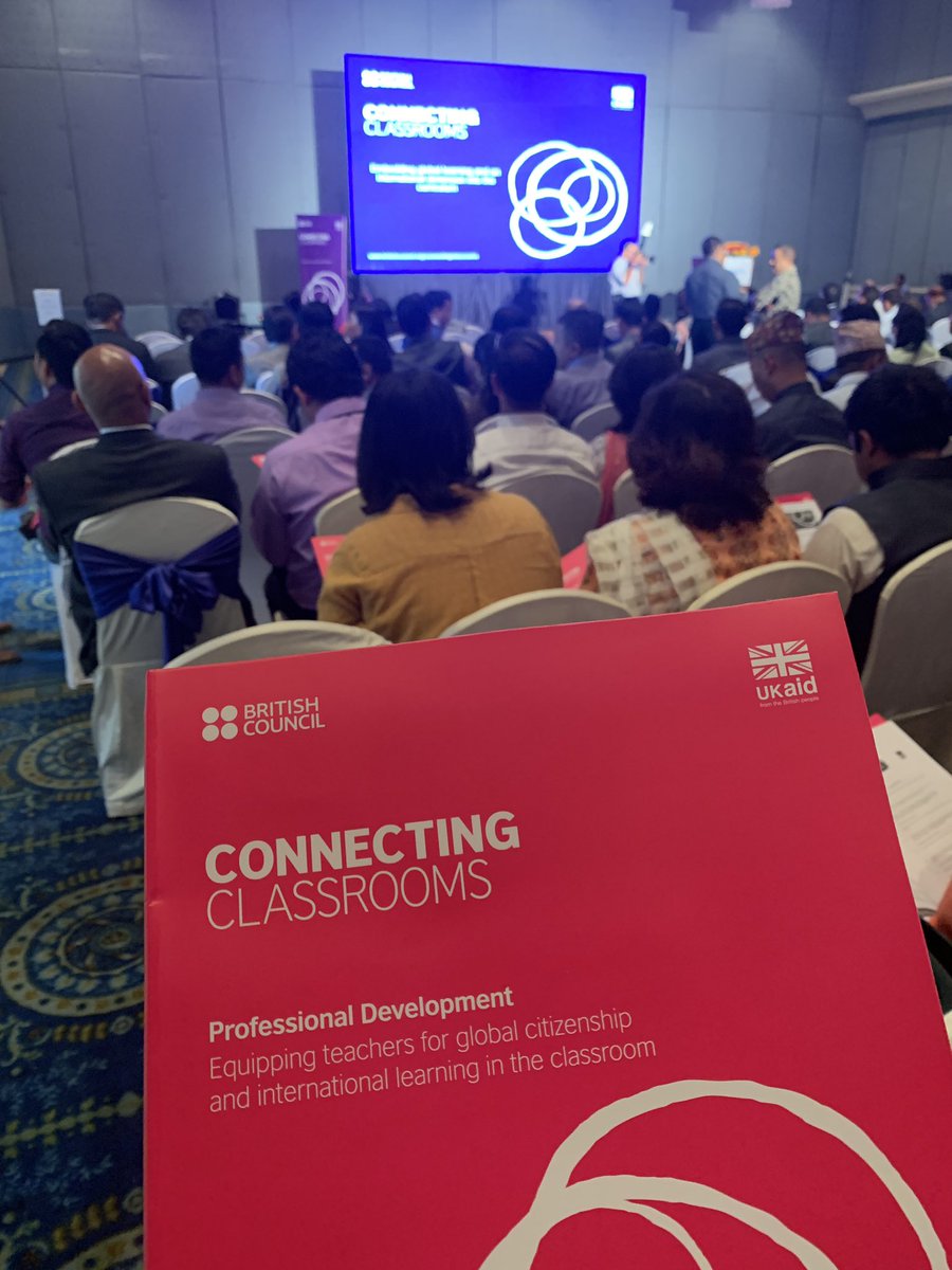 npBritish's tweet image. #ConnectingClassrooms, project co-funded by @BritishCouncil &amp;amp; @DFID_Education  organising  policy dialogue on “embedding international learning in classroom” today with 100+ schools from Nepal,#MoEST &amp;amp; Mayors of diff municipalities.