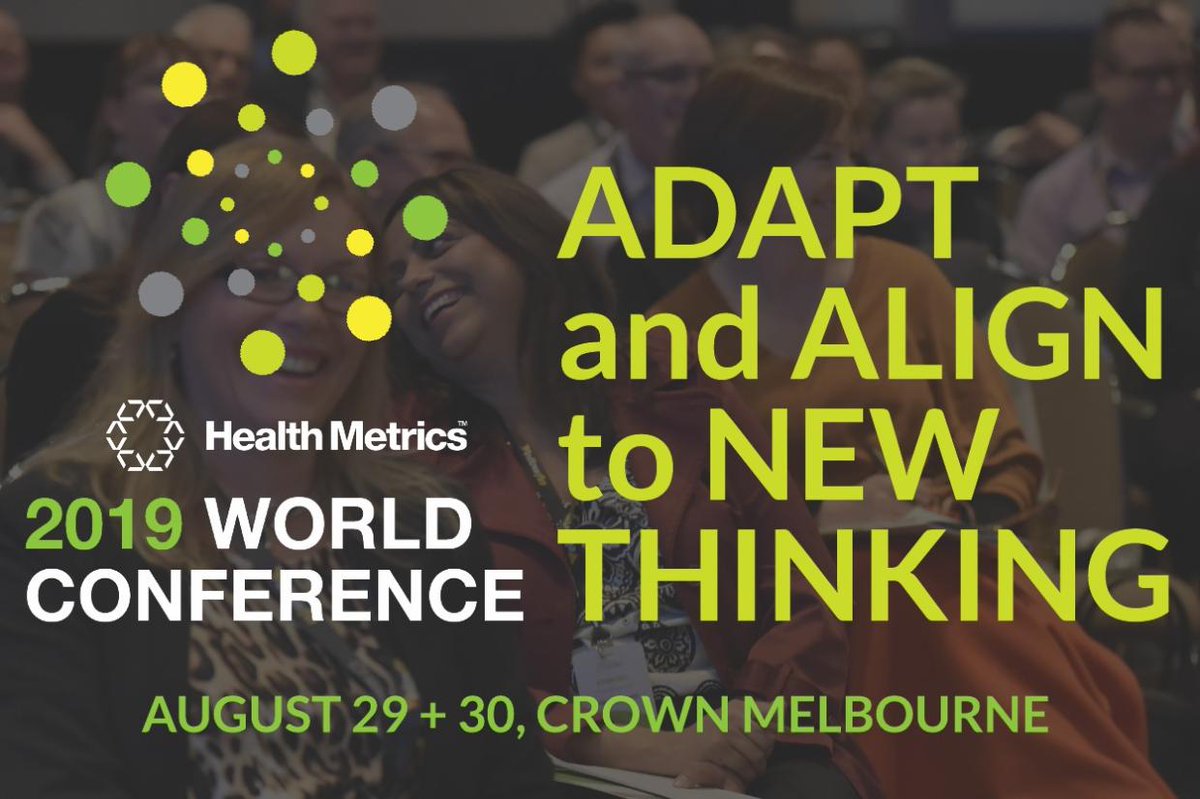 evaranofficial's tweet photo. Last chance to register - Health Metrics World Conference 2019.  Get in quick and don't miss the must-see conference of the year!
https://t.co/j1mWJyOXgm

#agedcare #tech #HealthMetrics2019 https://t.co/smXVJmYADh