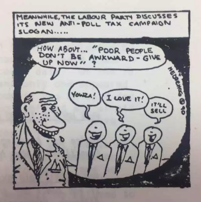 CardedeuIam's tweet photo. Remember how LABOUR stood with Scotland AGAINST THE POLL TAX? AGAINST SUICIDAL INDEPENDENCE? Me too. For the Auld Yins though, best recap: BELIEVE LABOUR-GET BORIS https://t.co/mJFGY3HdPv https://t.co/WW9l2iGnYN #indyref2 #youyesyet  #BrexitShambles #ScotlandIsNow #ScottishLabour https://t.co/4oFR21M6TG