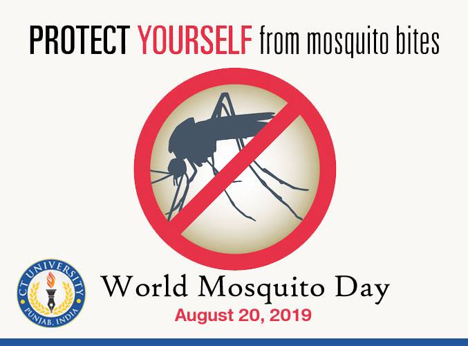CT_University's tweet photo. #Worldmosquitoday is celebrated annually on #August 20. It is a commemoration of a #Britishdoctor, Sir Ronald Ross’s discovery in 1897 that ‘female mosquitoes transmit #malaria between #humans. #ctgroup #ctuniversity #univerCT #ctians #malariacampaign #defeatmalaria #CTU https://t.co/iX2M6Vccm3