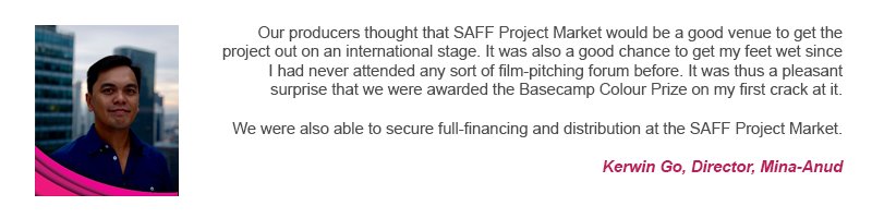 ScreenSingapore's tweet photo. Many budding filmmakers have benefited from the SAFF Project Market.

Learn how you can to! Enter your film projects for the SAFF Project Market here: https://t.co/xORmrddW76

#SAFFProjectMarket #screensingapore #film #filmmakers #producers https://t.co/Gv8znxx0kA