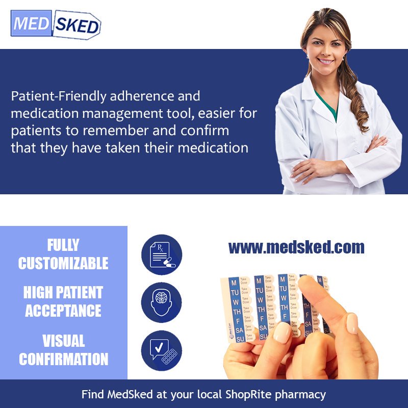 _MedSked_'s tweet photo. #MedSked minimizes the anxiety and guesswork of Medication Management.
For more info visit: https://t.co/UcWiiNDw1K
#Prescription #Health #Pills #Pharmacy #Family #BabyBoomers #SeniorCare #SeniorLiving #Seniors #Aging #ShopRite #MedicationManager #OptimalHealth #ChronicIllness https://t.co/J61TiU9D8R