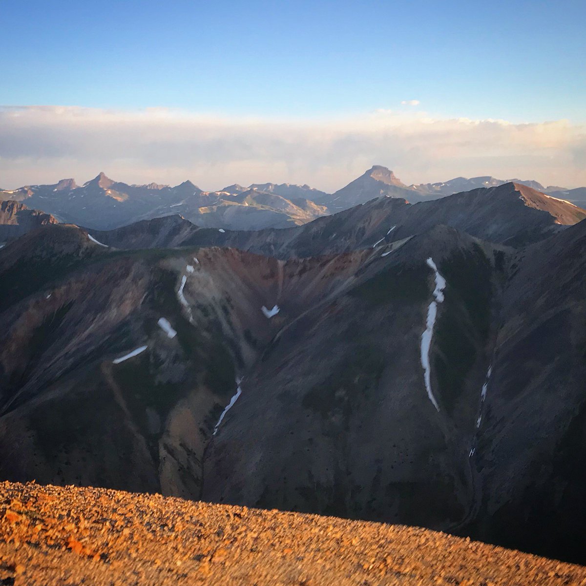 SwissLehman's tweet photo. Being one of the first to the top of this mountain on Saturday, in the early morning was 🤘 #redcloudpeak https://t.co/PHuAXjk5qi