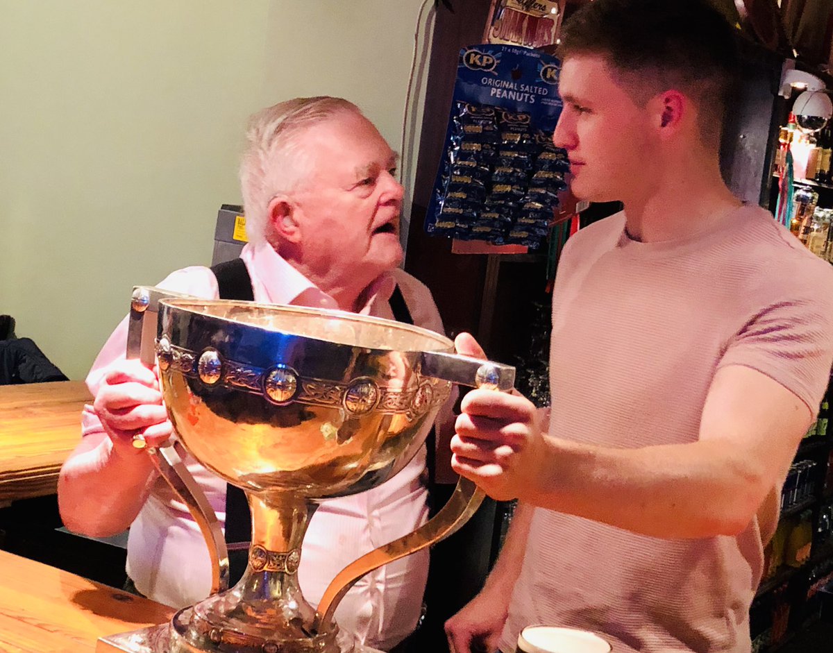 Two Ardagh legends, great night and thanks for the shout out to Sharon and myself  <a href="/WesternPeople/">Western People</a> <a href="/D9BMayo/">David Brady</a> <a href="/Ardagh_GAA/">Ardagh GAA</a> <a href="/AIDOXI/">Aidan O'Shea</a> <a href="/banccafe/">Banc Cafe</a>