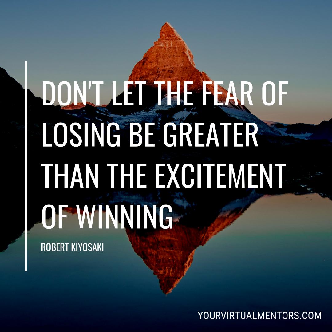 paulcbassi's tweet photo. Which is currently greater for you? The fear of losing or the excitement of winning?

Choose to focus on the excitement of winning and let yourself free to take that leap, start that project, make the first step, pitch the idea. https://t.co/9ZHR3zr7eM