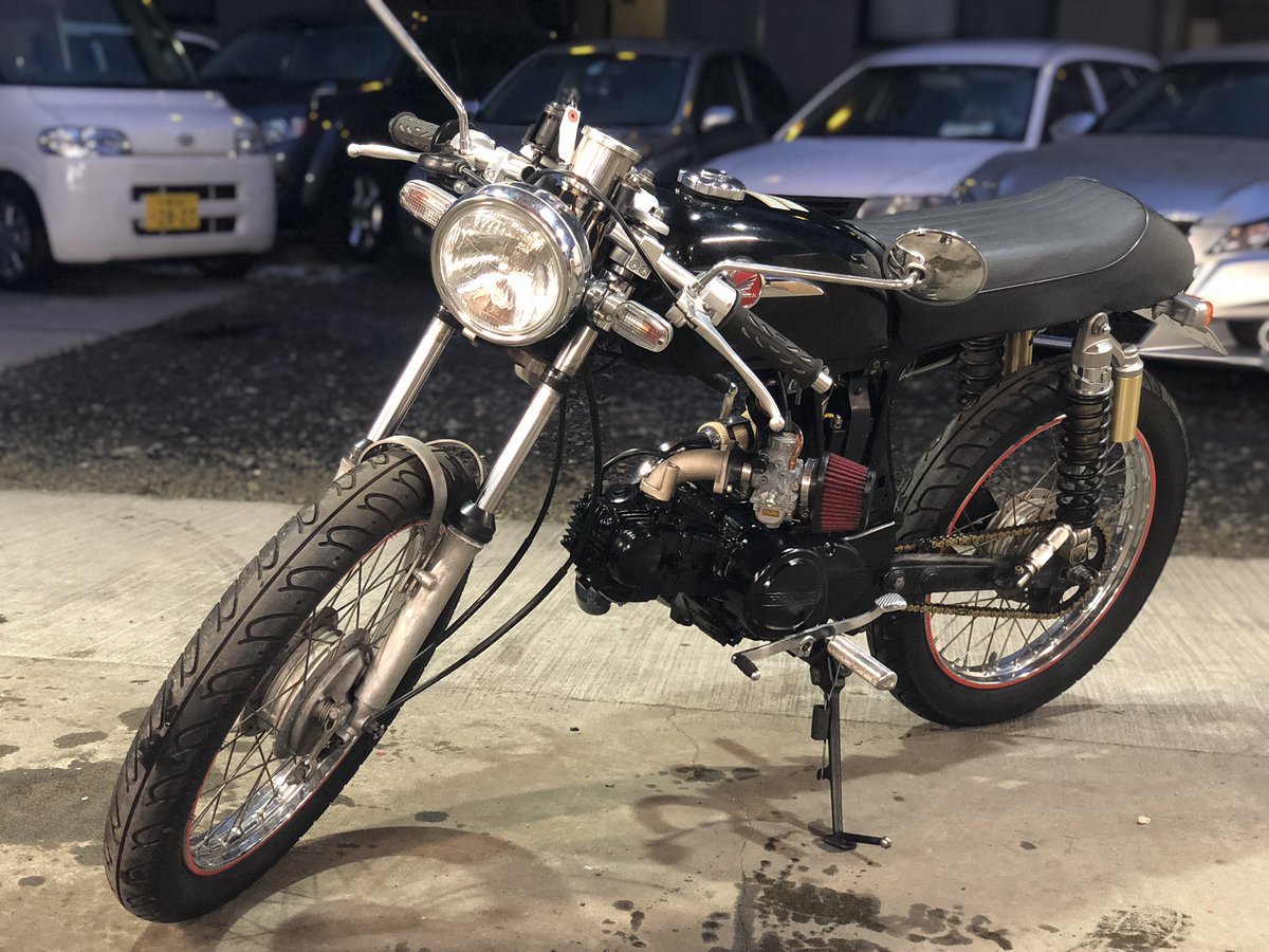 MotegiSureshot's tweet photo. キャブセッティングまで完了❗️
ハイカム入ってるだけあって高回転がなかなか楽しいw
#CD90S https://t.co/55VoK5mQWj