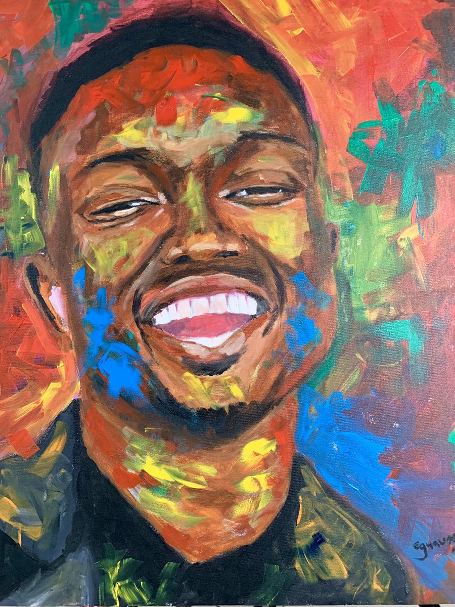 muetiyanosa's tweet photo. I know I can get 1000 retweet’s if you take only two seconds to retweet this painting of Vector I made, not so he can see it, but so more people can get to see my work. Thank you🙏🏾 https://t.co/NaynQF1dwg