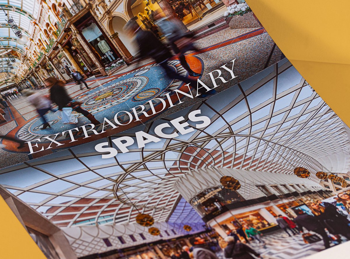 Who doesn’t love a good foil-block &amp; die-cut combo? Well this brochure had all of that and was full to the rafters with finishes which guaranteed the reader a smorgasbord of print treats. ow.ly/TYUX50vCUil

#PrintedByGavinMartin #LiveforPrint #PrintSpotters #BehindThePrint
