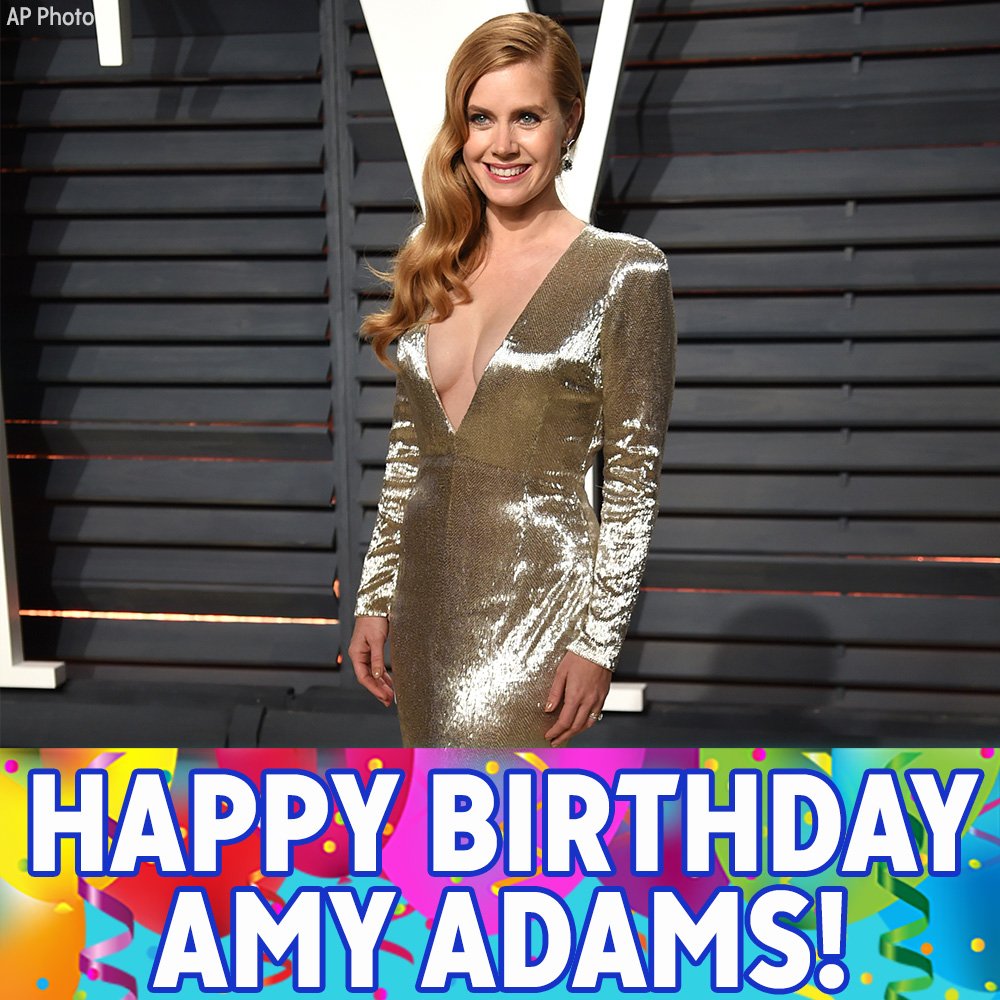 Happy Birthday to \"Arrival\" and \"Enchanted\" star Amy Adams! 