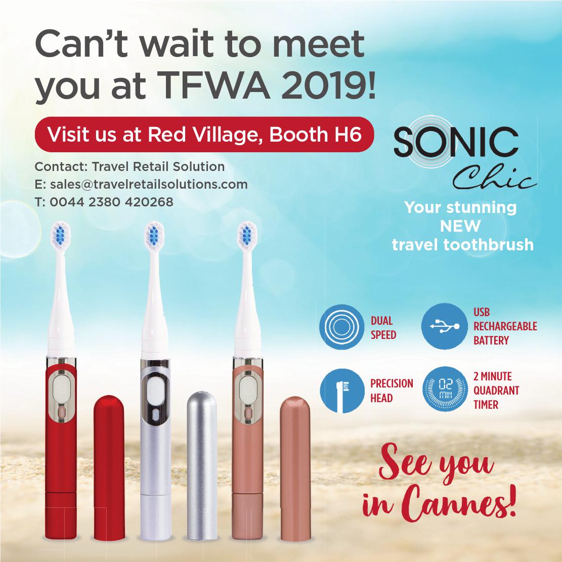 trs_talk's tweet photo. Come and visit us at @TFWAnews  Red Village H6 to discover your latest travel essential! A stylish smile wherever you go! #tfwa #taxfree #travelretail #inflight #cruise #smile #travelretailsolutions https://t.co/Avn4KAuWlh