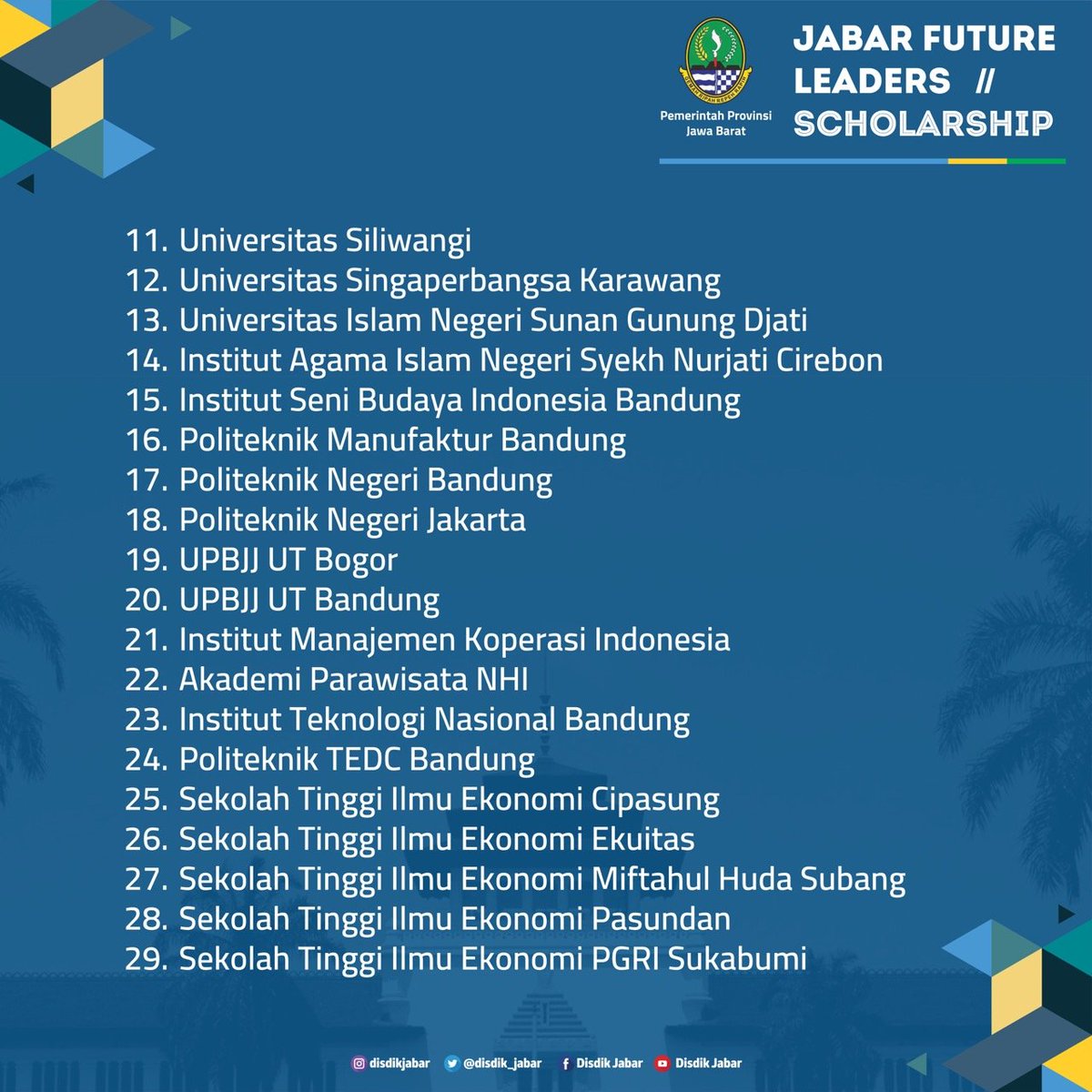 Disdik Jabar On Twitter Informasi Lebih Lanjut Dapat