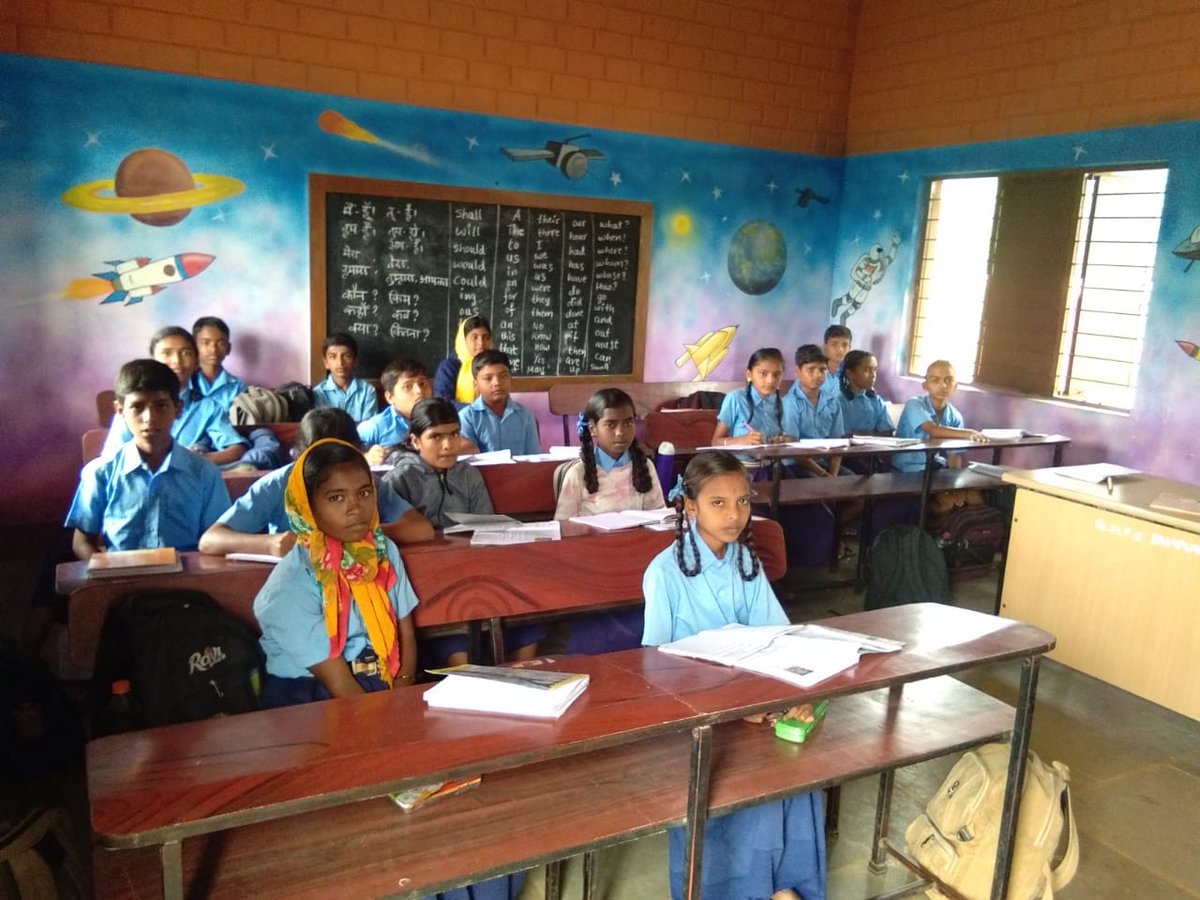 Once your mind stretches to a new level it never goes back to its original dimensions  – Abdul Kalam 
AllGo's belief in a better quality of education is the reason for its contribution towards better infrastructure for schools. (Rampura school, Mysore)
<a href="/KSrini1234/">K Srinivasan</a>  <a href="/nksancheti/">Nirmal Sancheti</a>