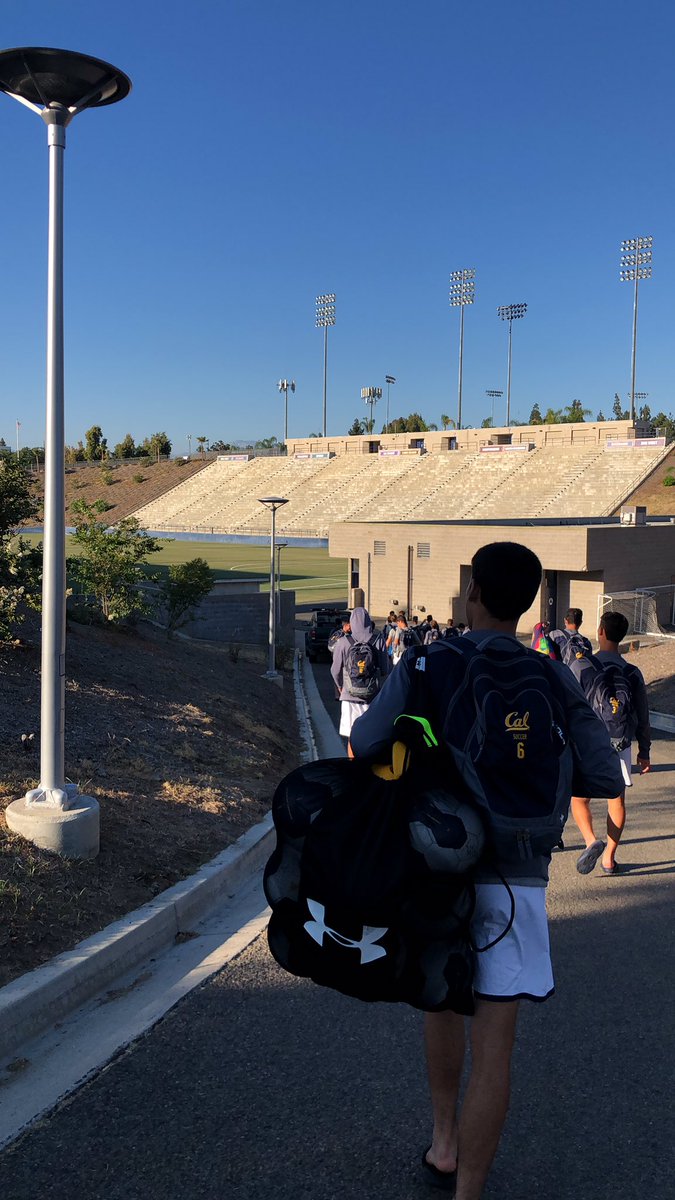 CalMSoc's tweet photo. The Bears made it 2-for-2 in exhibitions for their Southern California training trip, defeating CSU Fullerton 2-1 on Monday! JJ Foe Nuphaus and Jonathan Estrada scored goals, and @thealonso17 had 2 assists! The team heads back to Berkeley tomorrow #CalMSoc #GoBears https://t.co/QU4k0CTtk6