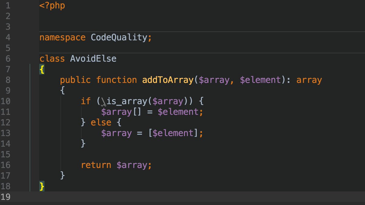 Hoe schrijf je code die leesbaar en uitbreidbaar is voor je (toekomstige) collega's?

Aanstaande maandag (26 augustus) geef ik een presentatie over `Clean Code` op ons kantoor in Roermond.

De bijeenkomst is geheel gratis! meetup.com/PHPugle/events…