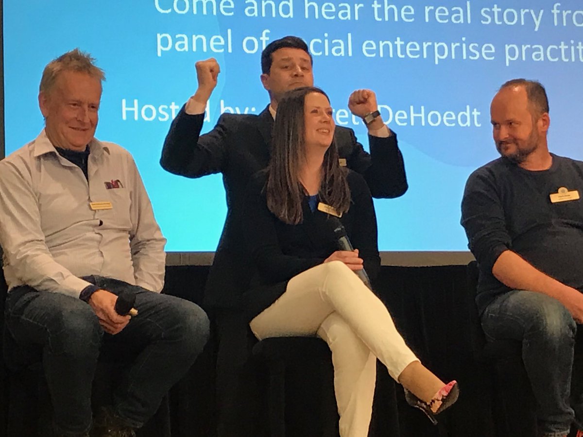 Tjb_brown's tweet photo. ⁩ Amy Orange doing SA proud at the Social Traders Conference ⁦@amyorange85 ⁦@Chooks_SA⁩ ⁦@GOGOevents⁩ ⁦@SharonZivkovic⁩ ⁦@EvelynOLoughlin⁩                  #socialtraders #socialenterprise https://t.co/n0DNUMu2PF