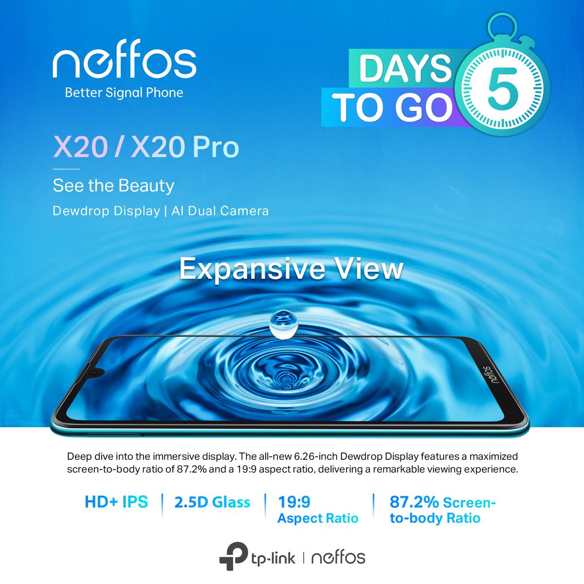 NeffosME's tweet photo. We can't keep calm!!!!
Because it is just 5 DAYS TO GO.....
Learn More: https://t.co/adDQJnxjfK
#X20 #X20Pro #TPLink #neffos #Smartphone https://t.co/BEoxngtwhe