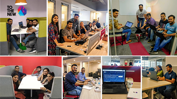 TOTHENEW's tweet photo. We are in our new happy place! @TOTHENEW has moved into a new office space and our #Newers are loving it all here. #NewersNewHome #InsideNewersWorld #CoolWorkspaces https://t.co/V7uyp2ky3b
