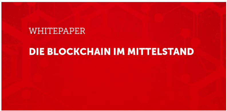 c_maerkel's tweet photo. "Die Blockchain im Mittelstand" - Whitepaper des eco-Verbands erschienen, an dem ich als Autor mitgewirkt habe:
https://t.co/VVjdWgxaNo
#blockchain #mittelstand #digitalisierung @WIKnews
 @eco_de https://t.co/6DrUqg1VJY