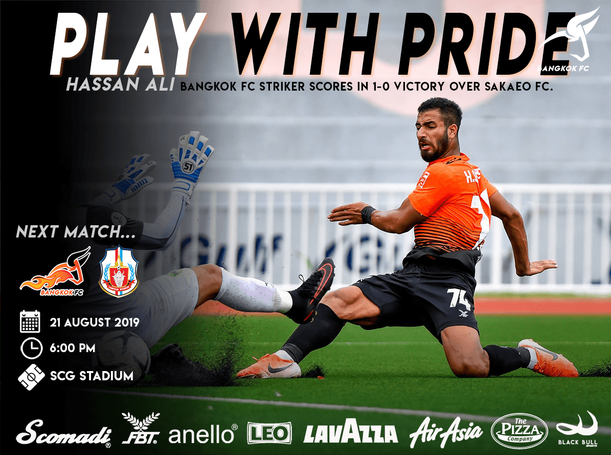 BKK_FC's tweet photo. PLAYING WITH PRIDE: Bangkok FC take 3 points!  Next Match: Wednesday vs. Lamphun. Details and report >>> https://t.co/D6ao0JgSJN   #BangkokFC #บางกอกเอฟซี https://t.co/yBC207H9TW