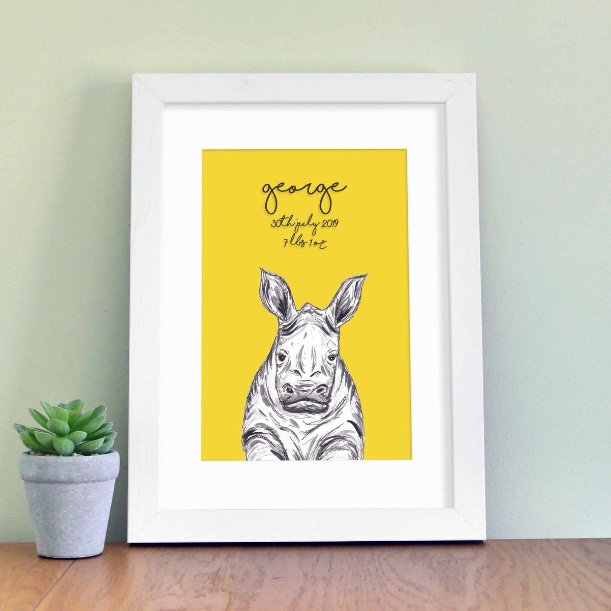 Nearly ready to launch some new drawings. Here's my Rhino which will be part of a set of four safari animals. Remember all my prints can be personalised!  #personalisedprints #nurserydecor #babybedroom #babyrhino #artprints #carolinerolesdesign #carolinesdesigns #tuesdaytease