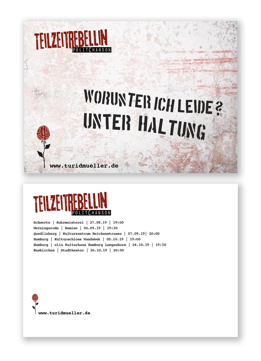 turid_mueller's tweet photo. Tadaaaa! Der neue Tourplan ist da! #kulturschlosswandsbek #rohrmeistereischwerte #remisewerningerode #ellakulturhaus #stadttheatereuskirchen #euskirchenerkleinkunstpreis #kulturzentrumreichenstrasse #hamburg #quedlinburg #hamburglangenhorn #schwerte #werningerode #euskirchen https://t.co/amwdrJEKbu