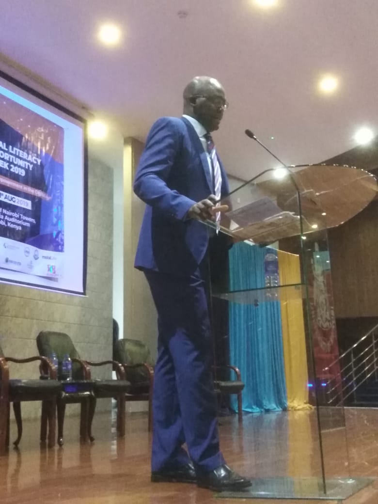 flowk2019's tweet photo. The conference is off to a start, FLOWK chairman Vincent Kimosop welcomes delegates and encourages sharing of information #FLOWK2019 #Day1 https://t.co/qySkSYkePT