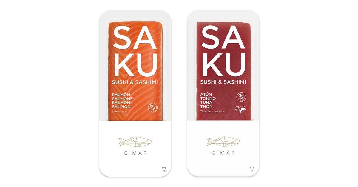 GimarEsMar's tweet photo. Nacido como un nexo de unión entre dos de las tradiciones gastronómicas del mar más importantes e influyentes del mundo: la japonesa y la española. 
·
Con #Saku llega el sabor natural, entero y preservado del mejor Salmón y Atún, presentados en formato refrigerado y congelado.👇 https://t.co/Ry1j1TA92s