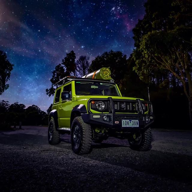 ARB4x4's tweet photo. When mid-week drives turn to overnight adventures...lucky we packed the ARB SkyDome swag! 🏕️🌌😎
#arb4x4 #suzukijimny #allnewjimny #nobodybutjimny #jimny #suzukiaustralia #suzuki #jimny2019 #4x4australia #4wd #offroadaustralia #offroad4x4 #4wdaustral… https://t.co/egEOf9y6o2 https://t.co/76gYsZOhFx
