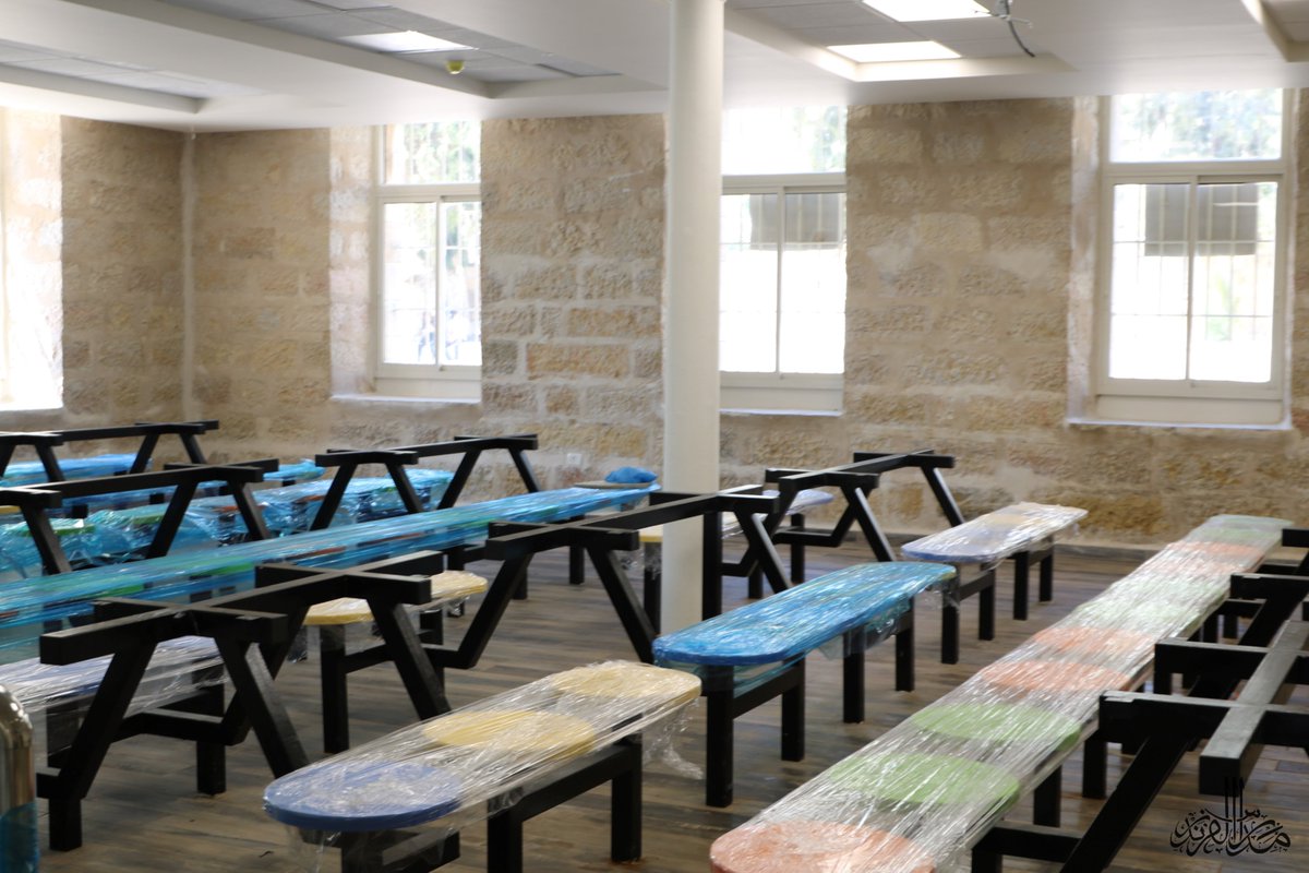 FriendsRamallah's tweet photo. The hard work of the Facilities Team continues on the school ground!

#RFS #RFS_Community #150th https://t.co/TxoyiQzlNW