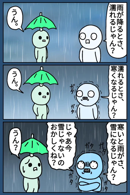 雨
#漫画 #絵 #イラスト #お絵描き #落書き 