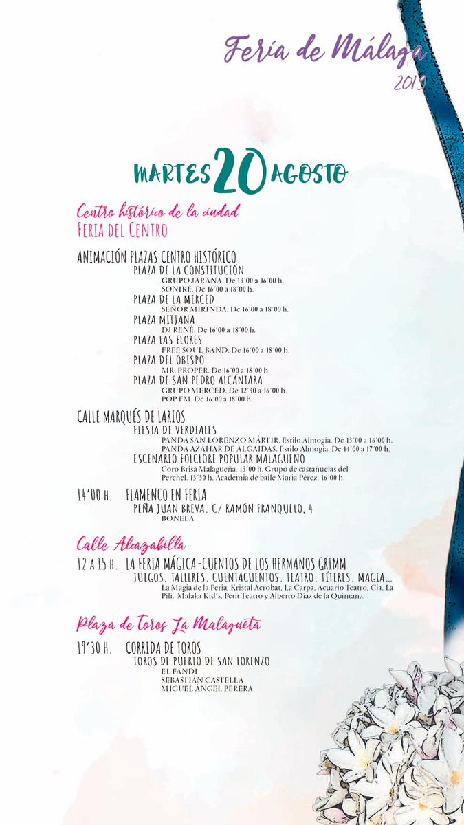 Feria de Málaga tweet media