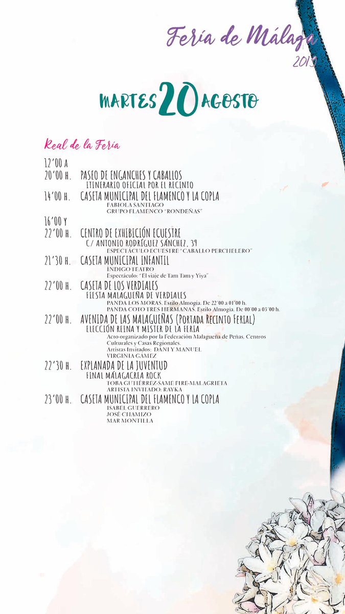 Feria de Málaga tweet media