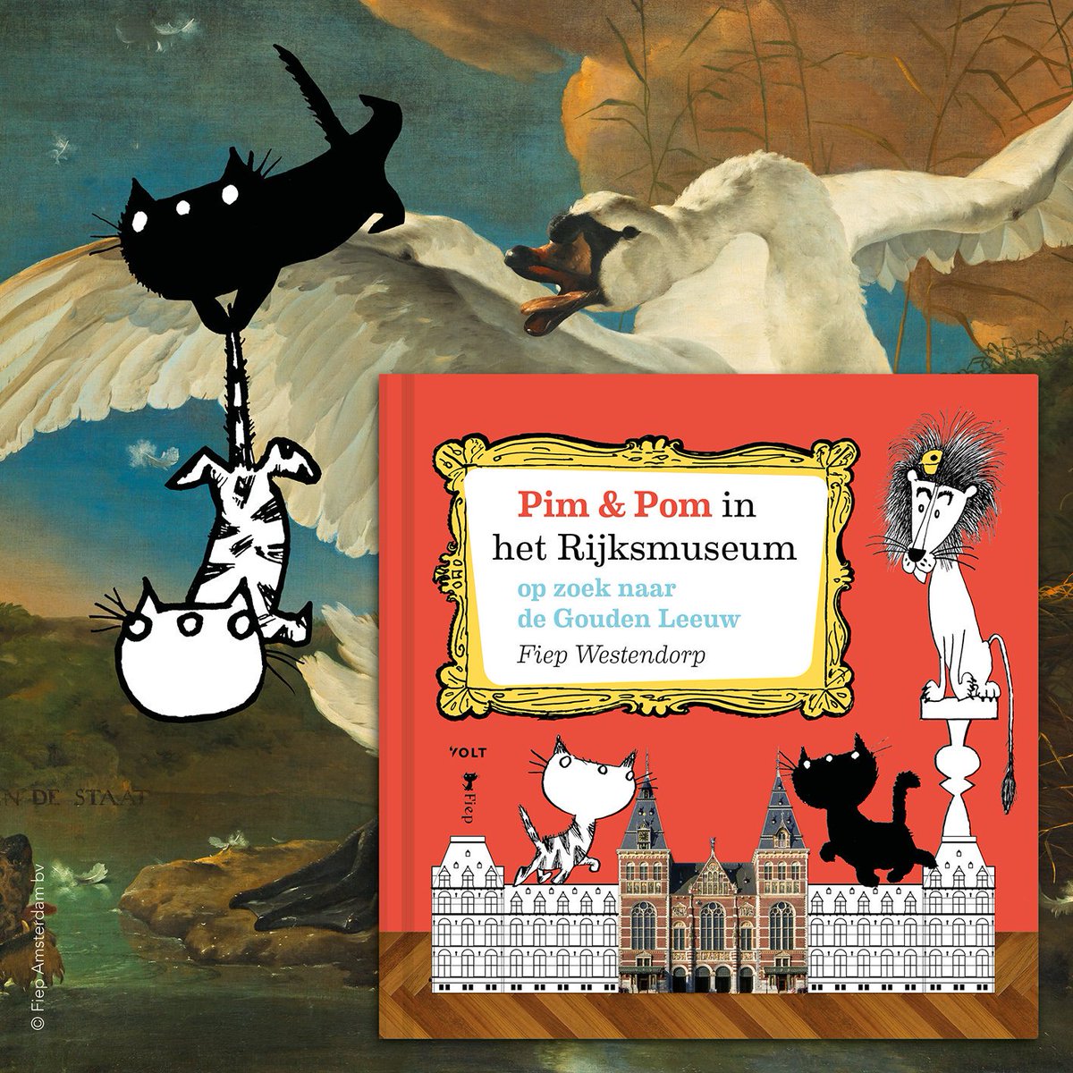 We zijn zo trots op onze nieuwe boek! We gaan in het <a href="/rijksmuseum/">Rijksmuseum</a> op zoek naar de Gouden Leeuw. Zoeken jullie mee?