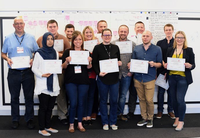 Project7consult's tweet image. CrossCountry’s first Lean Learning Academy Cohort designed and delivered by Project7 #LLA #design #project7 
bit.ly/2TKf1Yg