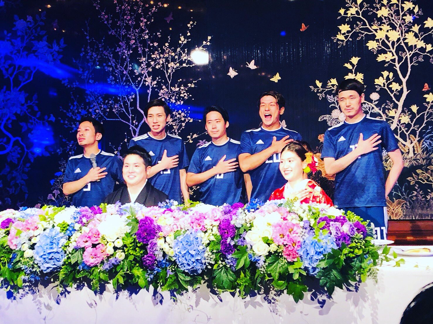 アモーレ橋本 ご結婚おめでとうございます By ものまねjapan 新郎新婦様の許可は貰っています 結婚式 余興 ものまねjapan 長友佑都 選手 香川真司 選手 大迫勇也 選手 宇佐美貴史 選手 槙野智章 選手 T Co Wt25ef3bgp Twitter